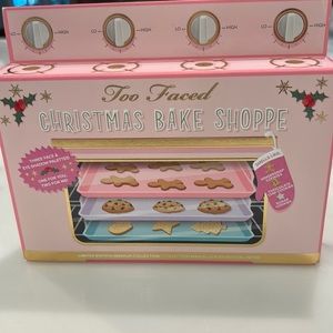 Sephora never been open Too Faced Christmas Bake Shoppe Makeup